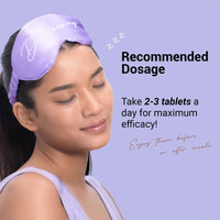 Sereko Calming Candy Tabs Supplements, Improve Quality Sleep, Reduce Stress Levels, Mood Swings & Enhance Overall Skin Health for Women & Men | Non - Addictive 10 Tablets