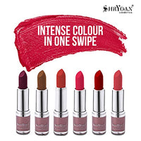 Shryoan Dance Youth Colour Matte Lipstick | 24hr Long Lasting, Velvet Texture, Matte Finish, Easy to Glide and Easy to Use (3.8g) (Shade-17)