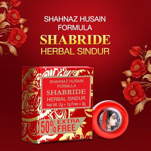 Shahnaz Husain Shabride | Herbal Sindoor Powder | Red | 3G, 2 Grams