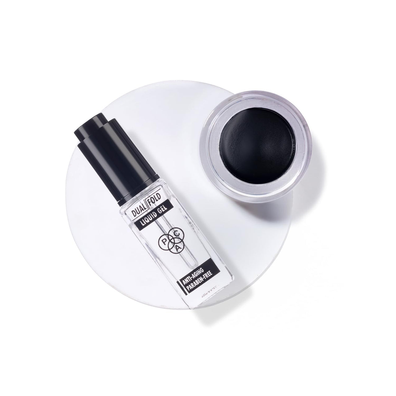PAC Dual-Fold Liquid Gel | Makeup Mixing Liquid for Fixing Dry Gel Eyeliners & Mascara | Transparent Makeup Reviver | 7ml