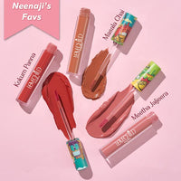 LoveChild Masaba Gulabi Rum Punch Lush-Matte Pink Lip Creme, 3ml