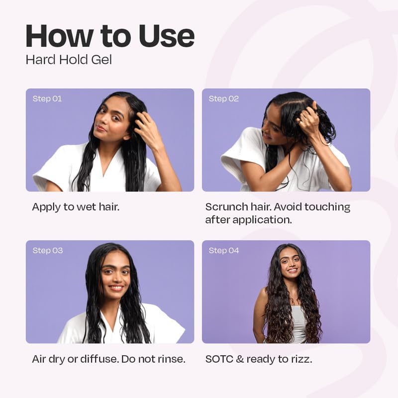 MANETAIN Hard Hold Gel for Curly & Wavy Hair 200ml | Strong Hold, Frizz Control | Long-lasting Definition, Humidity Resistant, Shine-Enhancing | Silicone-Free & Vegan | Fortifying Formula for Defined Curls