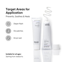 Minimalist Baby Rash Cream | Zinc Oxide + B5 Healing Ointment | Pediatrician Approved | For Drool & Diaper Rash | 50gm