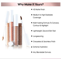 HD Liquid Concealer - 100Y Light (3.8ml)