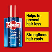 Alpecin Caffeine Liquid Scalp Tonic 3x 200ml | Hair Tonic for Hair Growth Prevents Hair Fall | Strengthens Hair Roots Reduces Hair Loss | Hair Energizer Vitalizer | Hair Gain Tonic