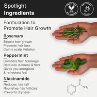 Soulflower Rosemary Water spray Niacinamide Mint| Heat Protection Spray For Hair regrowth, Anti Hair fall, Rosemary Anti frizz Hair Mist| Cool Thanda Relaxing effect, Non-Greasy Men & Women, 100ml.