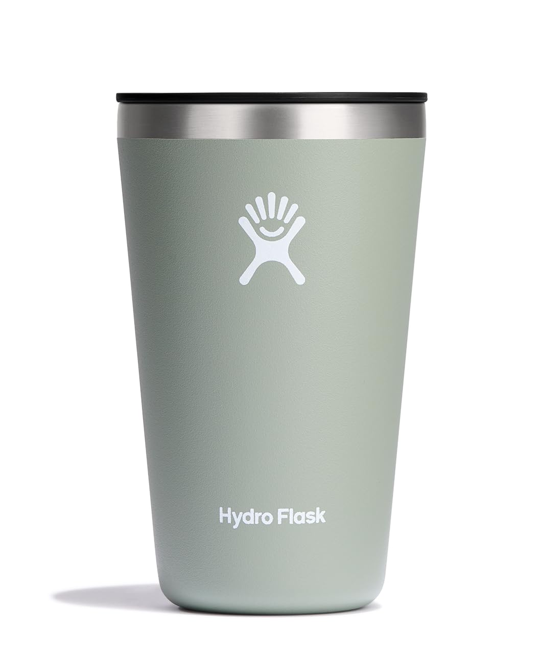 Hydro Flask All Around Stainless Steel Tumbler with Lid and Double-Wall Vacuum Insulation Agave 16 Oz