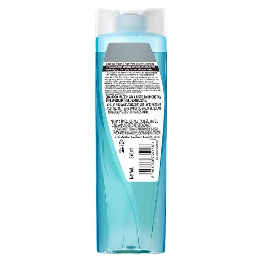 Pears Naturalé Pomegranate Brightening Bathing Soap Bar, 125 g (Pack of 3) & Sunsilk Coconut Water & Aloe Vera Shampoo, 370 ml