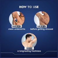 NIVEA MEN Fresh Power Roll-On Deodorant (50ml)