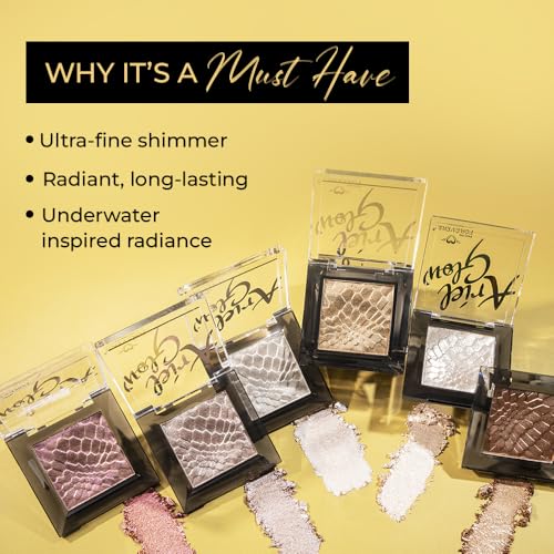 Daily Life Forever52 Sensational Glow Duo - Chic Script Blush + Ariel Glow Highlighter | Radiant Flush & Luminous Highlight | Smooth, Blendable, Long-Wear Formula for a Sculpted Highlighter (Cardinal-05& Monochrome-06)