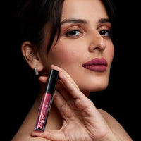 Pilgrim Liquid Matte Lipstick - Pink Kisses | Lipstick for Women with Hyaluronic Acid & Spanish Squalane | Transferproof, Long Lasting & Non Drying with Hydrating Ingredients 3gms