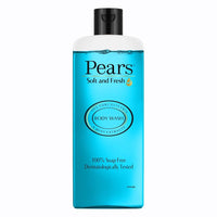 Pears Soft and Fresh Shower Gel, 250ml & Liril Lemon and Tea Tree Oil Body Wash, 250 ml