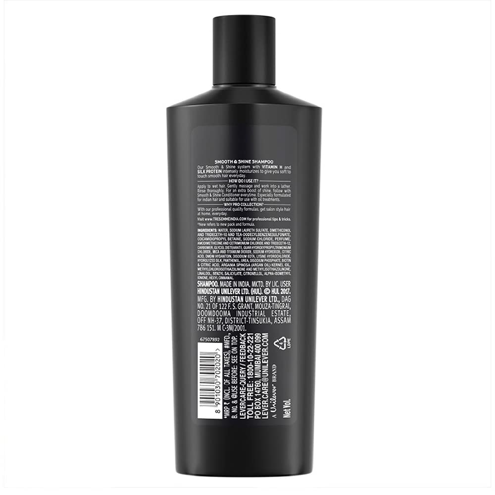 TRESemme Smooth and Shine Kit for Super shiny Finish 340 ml Shampoo and Gloss Ultimate 50ml Serum