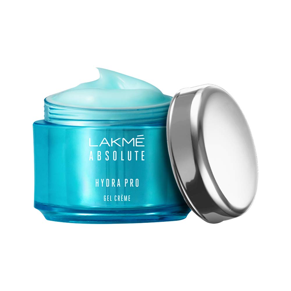 Lakmé Absolute Hydra Pro Gel Day Crème, 50G & Sun Expert Tinted Cream Sunscreen 50 Spf for Dry Skin, 100Ml