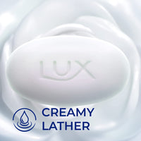 LUX International Creamy Perfection Plus Soap 500 g (4 x 125 g), For Smooth Fragrant Skin with White Rose And Swiss Moisturizer bathing Soap | For Glowing Skin |