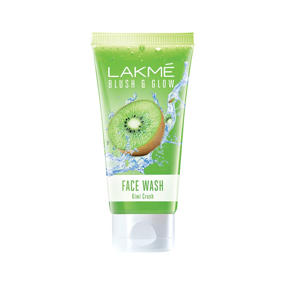 Lakmé Blush and Glow Kiwi Freshness Gel Face Wash with Kiwi Extracts, 100 g & Pears Naturale Detoxifying Aloevera Bodywash, 250 ml