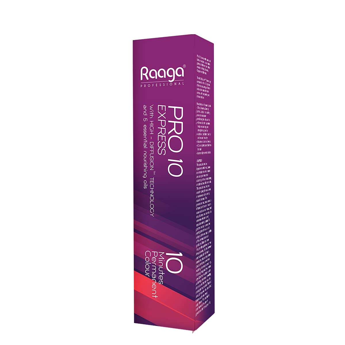 Raaga Professional Pro 10 Hair Color - Brown Red Iridescent Reflect, 4.26, 90 g