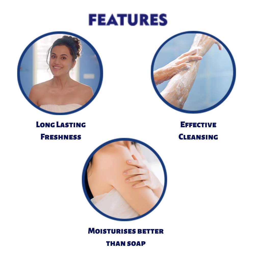 Nivea Women Face Wash for Sensitive Skin, Milk Delights Rose, 100 ml & Shower Gel, Creme Care Body Wash, Women, 250ml