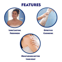 Nivea Women Face Wash for Sensitive Skin, Milk Delights Rose, 100 ml & Shower Gel, Creme Care Body Wash, Women, 250ml