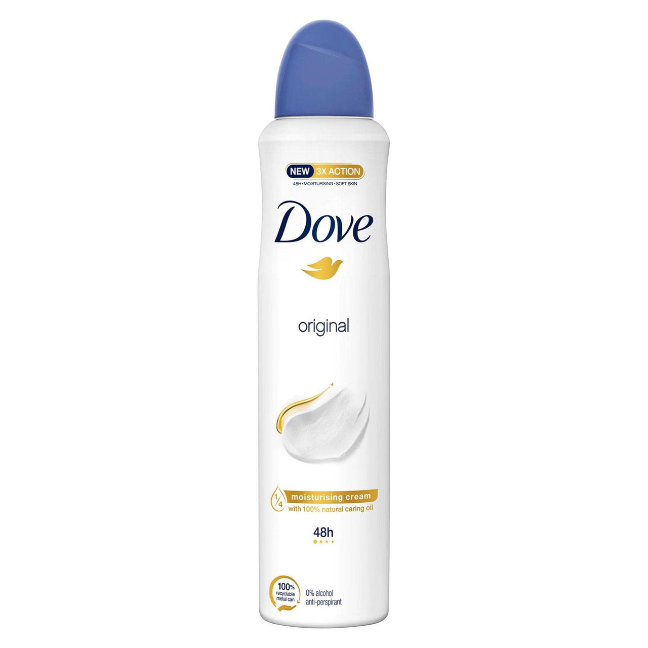 Dove For Women Anti-Perspirant Original Treadstone, 250ml | Long-Lasting Protection With A Gentle Touch