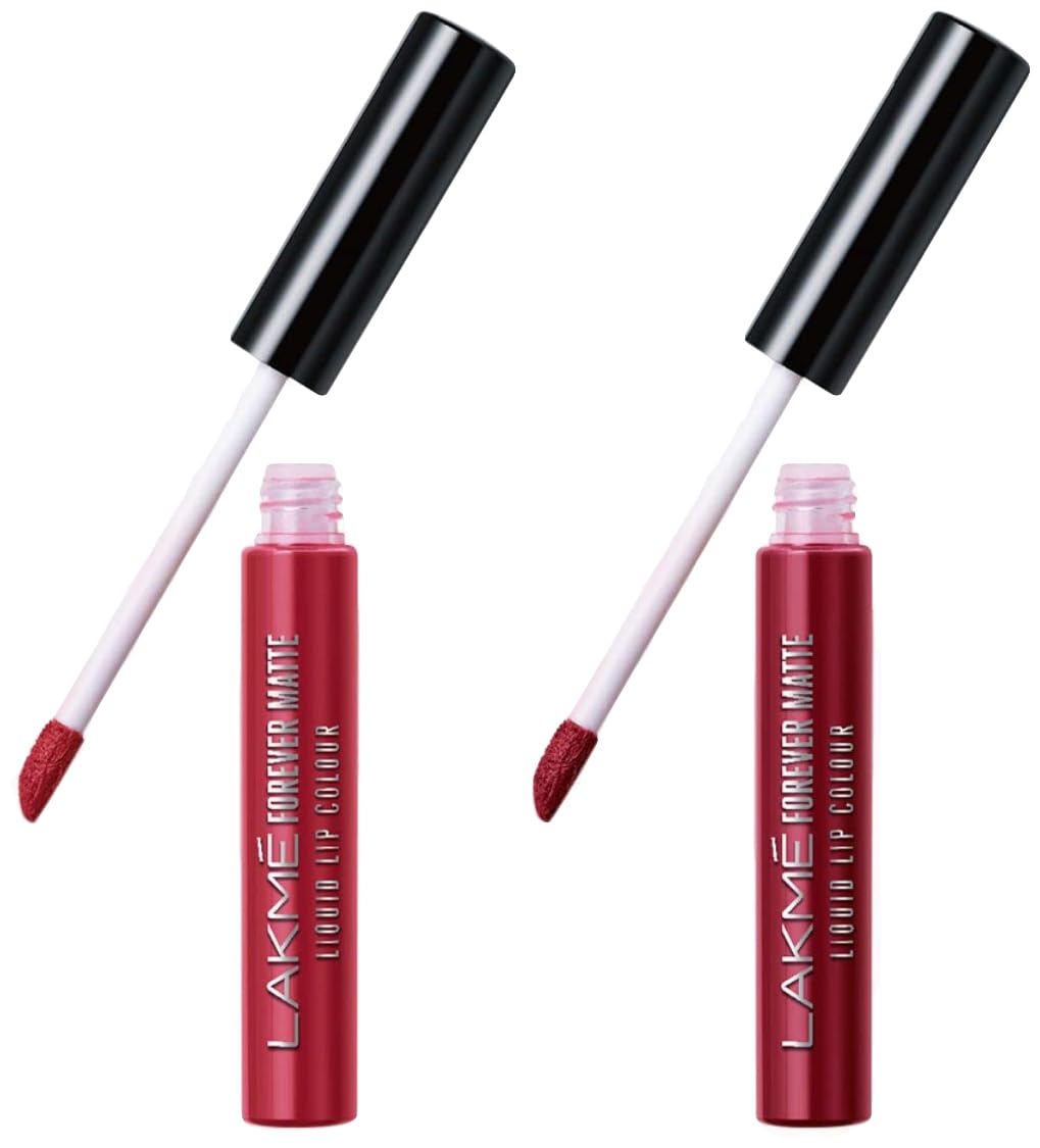 LAKMÉ Forever Matte Liquid Lip Colour & Lakme Forever Matte Liquid Lip Colour