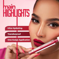 Juice Matte Luxe Lipstick - Vitamin E Enriched, Smudge-Free with Bio Retinol, Moisturizing Lock Technology, SPF 15, Long-Lasting (Natural Nude - M12)