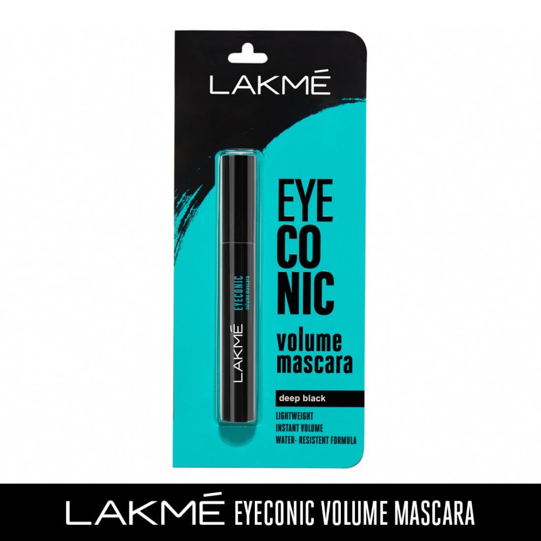 Lakmé 9To5 Eyeconic Trio|Set Of 3 - Liquid Eyeiner 8.5Ml,Matte Kajal,Classic Brown,Kohl Liner In Twist Up Pencil - Waterproof,Smudge Proof & Long Lasting,0.35 G And Waterproof,Volume Mascara,8.5Ml