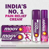 Moov Fast Pain Relief Cream - 30g | Suitable for Back Pain, Muscle Pain, Joint Pain, Knee Pain | 100% Ayurvedic Formula | Suitable for Sports & Gym related injuries