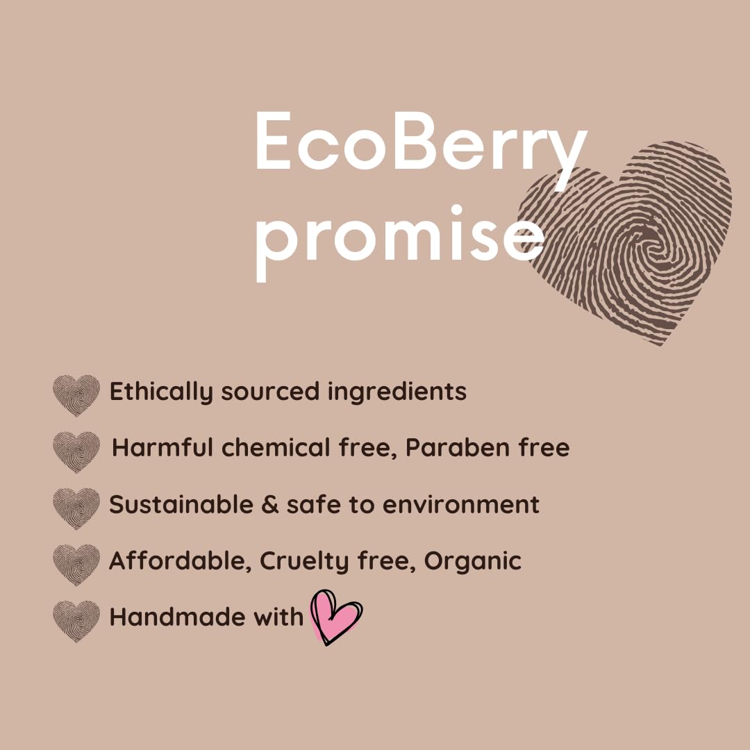 EcoBerry Tinted Face Powder For Everyday No Makeup Look, Talc Free, Hypoallergenic, Sensitive Skin 100% Pure, Organic | Natural | Alcohol Free | Preservative Free | Chemical Free | Vegan,Beige