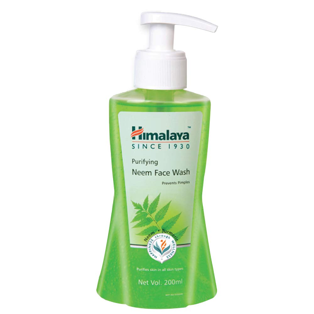 Himalaya Baby Powder (400g) & Himalaya Herbals Purifying Neem Face Wash, 200ml