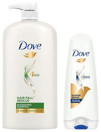 Dove Intense Repair & Dove Hair Fall Rescue Shampoo 1 L