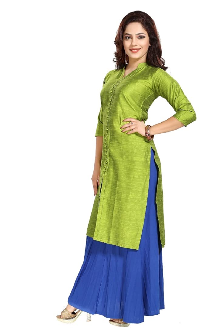 DREAM & DZIRE Women's  Silk Straight Kurti for All