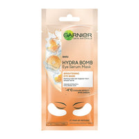 Garnier Skin Naturals, Micellar Cleansing Water, 125ml & Garnier Hydra Bomb Eye Serum Mask, Orange, 6 g