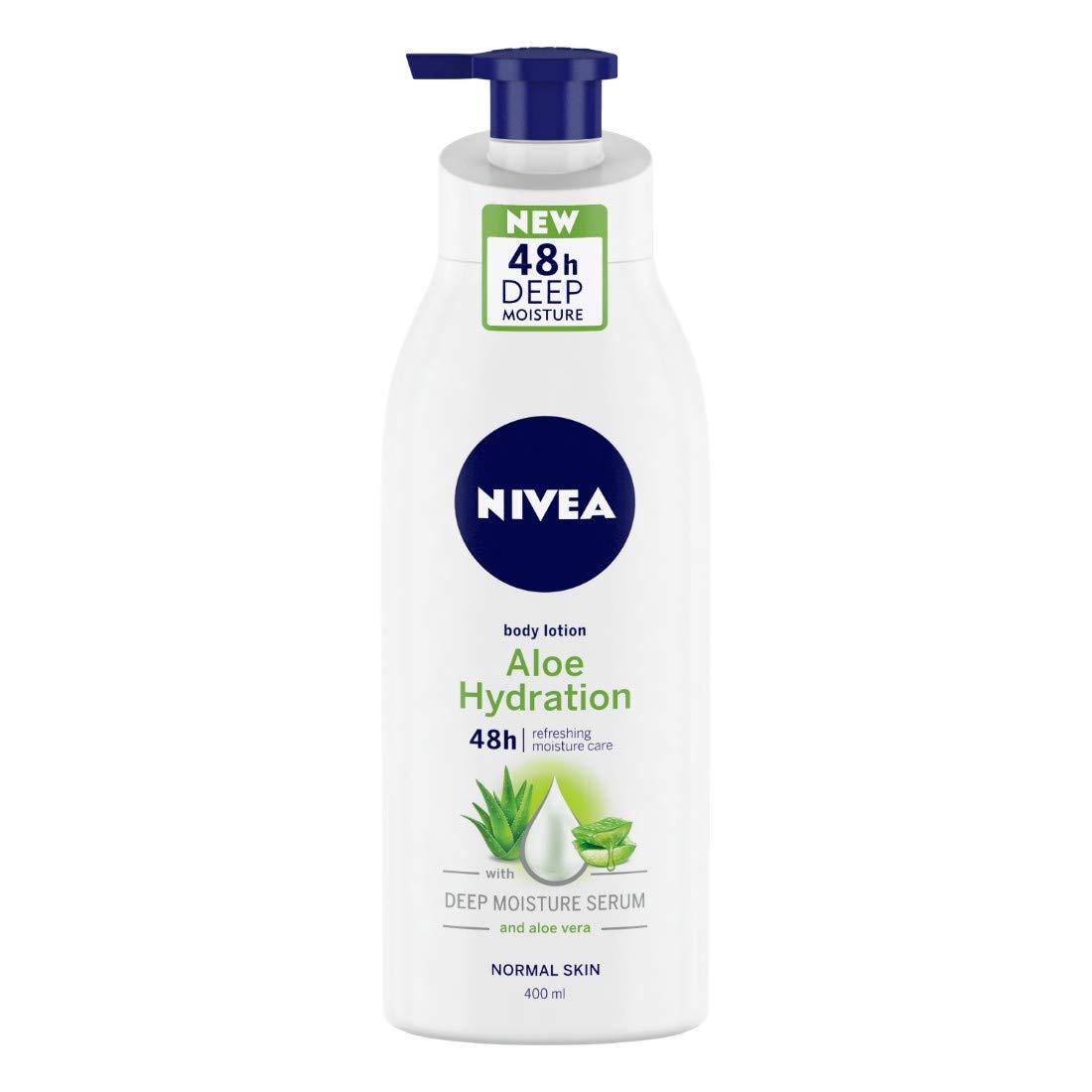 NIVEA Body Lotion, Aloe Hydration, with Aloe Vera for Instant Hydration in Summer, 400 ml & NIVEA Soft Light Moisturizer Cream, 300 ml