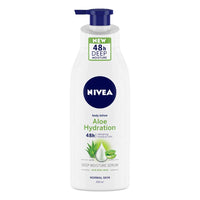 NIVEA Body Lotion, Aloe Hydration, with Aloe Vera for Instant Hydration in Summer, 400 ml & NIVEA Soft Light Moisturizer Cream, 300 ml