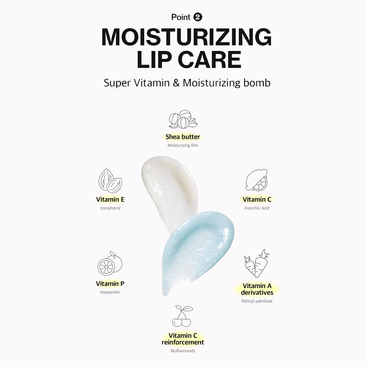 UNLEASHIA Glacier Vegan Lip Balm |Glitter|Moisturizing|Vitamins|Shea Butter|Glossy|Lip Base #No.2 Blue Lagoon (No.2 Blue Lagoon), 1 Count