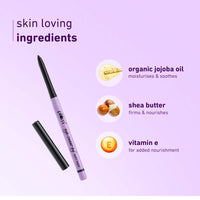 Plum Eye-Swear-By Kohl Kajal Combo | Set of 2 | Deep Black | Creamy Smooth | Smudge-Proof | Waterproof | Retractable Pencil | Vegan & Cruelty-Free