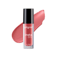 Pilgrim 3 In 1 Lip, Cheek And Eye Tint Cream With Goodness Of Spanish Squalane, Almond Oil, Avocado Oil And Macadamia Nut Oil | Long Lasting Nourisht | Blends Easily 2.5Gm (Coral Story - 02)