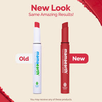 Mamaearth Moisture Matte Longstay Lipstick - Raspberry Scarlet, 2 gm
