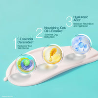 Venusia Ceraplus Cream for Dry Skin - 5 Essential Ceramides for Deep moisturization & barrier repair I With Oat oil & oat extract,Hyaluronic Acid I Fragrance free face cream I 100g