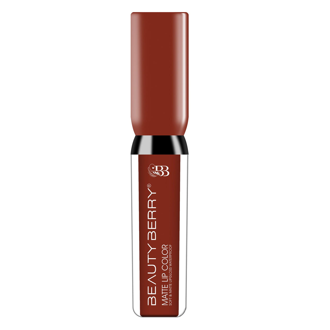 Beauty Berry Soft & Matte Waterproof Lip Color, Rich Pigment, Long Lasting Non-Transfer Liquid Lipstick With Vitamin E (Mocha-21, 1)