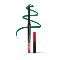 LoveChild Masaba Colored Kajal, Spicy Shimla (Green)- Intense Color, Smooth Glide, Waterproof, Smudge-Proof Eye Pencil with Almond Oil, 0.3 g