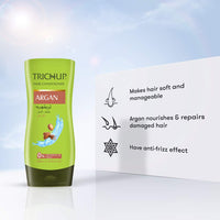 Trichup Argan Hair Care Kit For Soft, Shiny & Bouncy Hair - Oil, Shampoo & Conditioner
