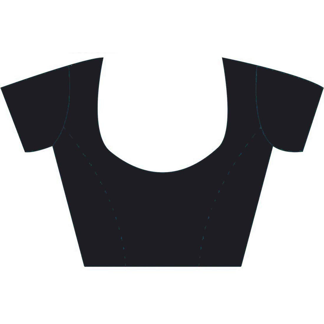 RANI SAAHIBA Women's  Poly Cotton Linen Butti Woven Saree with Blouse Piece