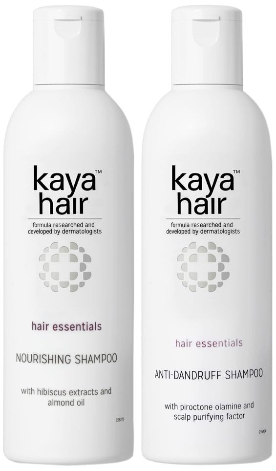 Kaya Clinic Hair Nourishing Shampoo, 200ml And Kaya Clinic Anti Dandruff Shampoo, 200ml