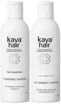 Kaya Clinic Hair Nourishing Shampoo, 200ml And Kaya Clinic Anti Dandruff Shampoo, 200ml