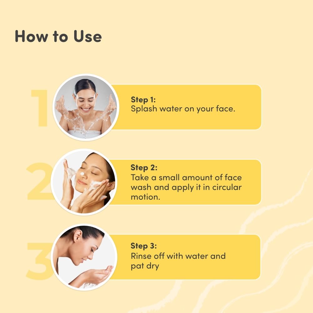 Mylo Ubtan Face Wash - 100gm, Tan Removal & Skin Whitening Face Wash for Acne & Pimples, All Skin Types
