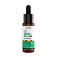 Dr. Sheth's Kesar & 2% Kojic Acid Ampoule Serum | For Glowing Skin | Daily Use Pigmentation Fighting Serum | For Dark Spots | For Men & Women | 30 ml
