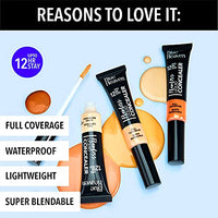 Blue Heaven Flawless Liquid Creamy Full Coverage Concealer For Normal Skin, Toffee 501, Matte Finish, 17Ml, Pack Of 1