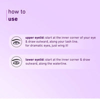 Plum Eye-Swear-By Kohl Kajal Combo | Set of 2 | Deep Black | Creamy Smooth | Smudge-Proof | Waterproof | Retractable Pencil | Vegan & Cruelty-Free